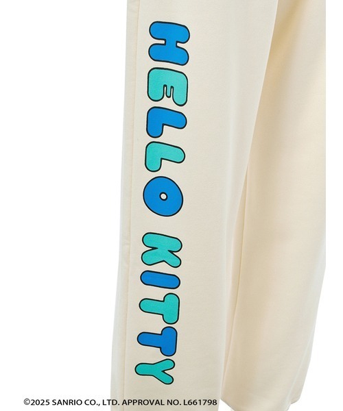 FURFURファーファーHELLO KITTYスウェットパンツIVRフリーサイズ HELLO KITTYスウェットパンツ(ロングパンツ)｜パンツ｜FURFUR（ファー