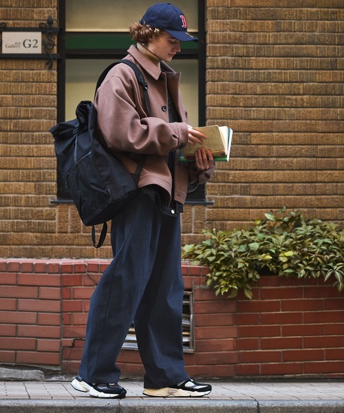 「EMMA CLOTHES」 チノパンツ L ダークネイビー メンズ_画像8