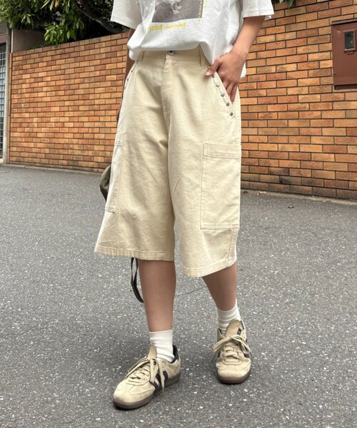 「CIAOPANIC TYPY」 カーゴパンツ MEDIUM ブラック レディース_画像3