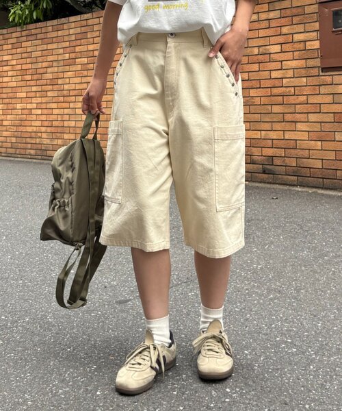 「CIAOPANIC TYPY」 カーゴパンツ MEDIUM ブラック レディース_画像4