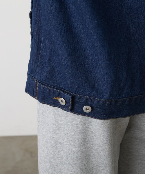 「HELLO.SANFRANCISCO」 デニムジャケット ONE SIZE サックスブルー レディース_画像5