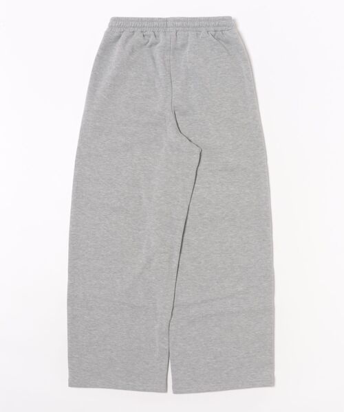 ワイドパンツ スウェットパンツ ジャージ 「ロゴストーン×裏起毛