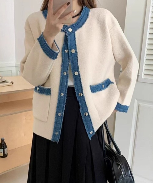 CADBURY（キャドバリー） ジャケット ノーカラージャケット デニム