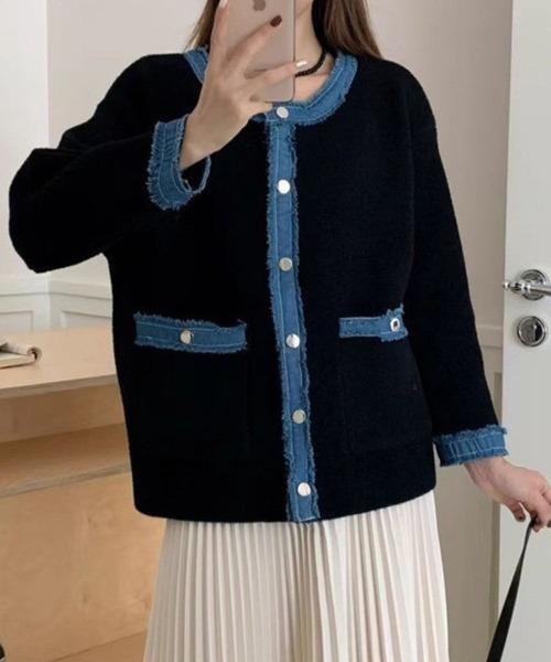 CADBURY（キャドバリー） ジャケット ノーカラージャケット デニム