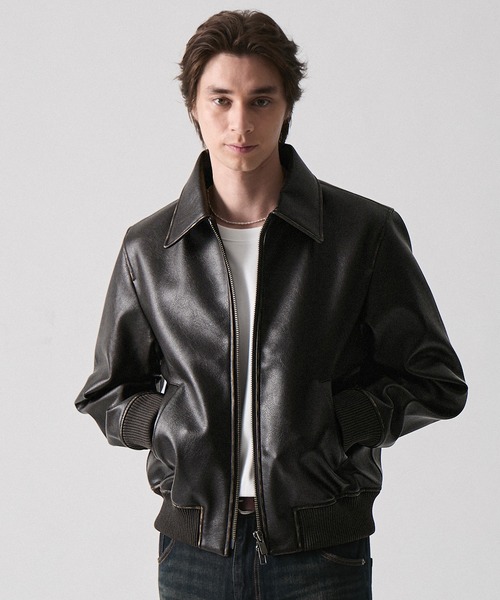 CLEL（クレイル） ブルゾン アウター 「CLEL」Deep Texture Blouson