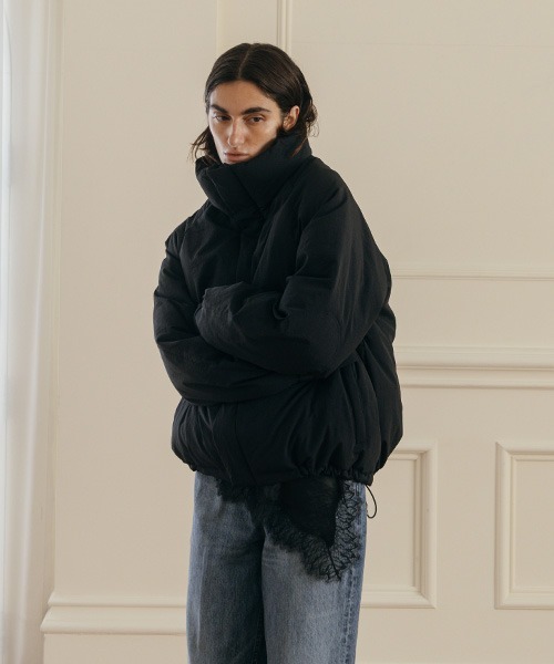 クレドナ　ダウンジャケット　マフラー付き CREDONA（クレドナ） ダウンコート ダウンジャケット FRENCH DUVET