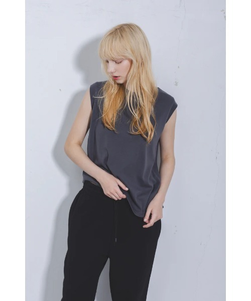 GOAT（ゴート） tシャツ GOAT / COMPACT NO SLEEVE TEE レディース