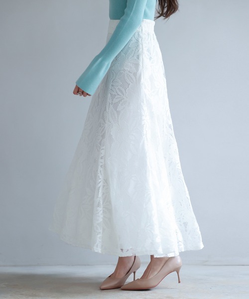 「SAISON DE PAPILLON」 ロングスカート M ブラック レディース_画像9