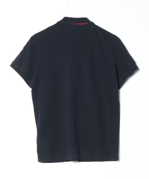 MONCLER（モンクレール） 半袖ポロシャツ X-SMALL ネイビー レディース