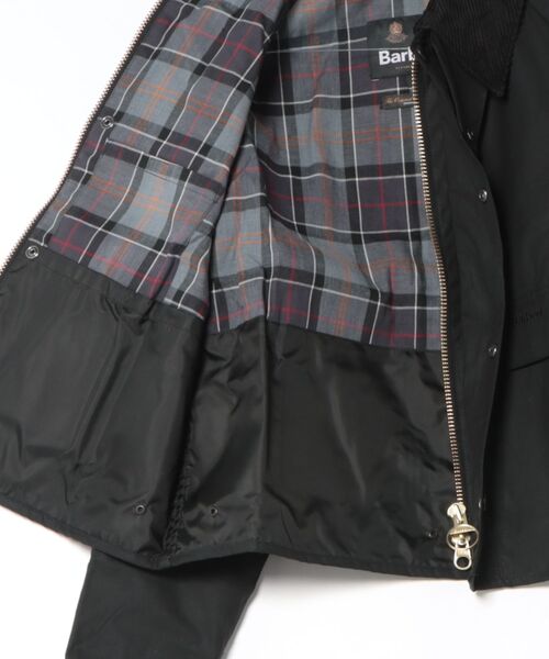 ブルゾン アウター Barbour/バブアー「SPEY / スペイ」ワックス コットン ショート ブルゾン メンズ レディースの画像