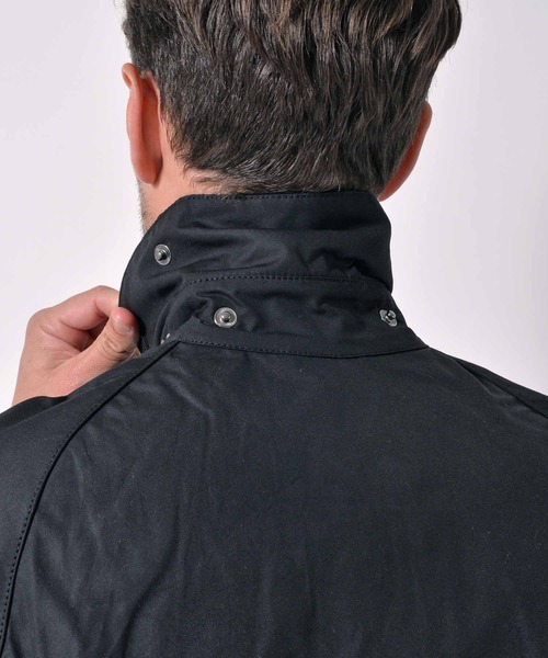 ブルゾン アウター Barbour/バブアー「SPEY / スペイ」ワックス コットン ショート ブルゾン メンズ レディースの画像