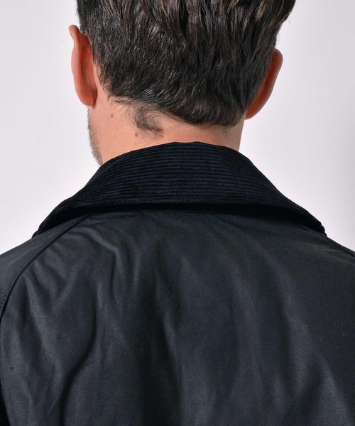 ブルゾン アウター Barbour/バブアー「SPEY / スペイ」ワックス コットン ショート ブルゾン メンズ レディースの画像