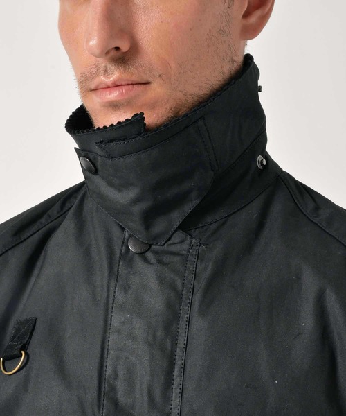 ブルゾン アウター Barbour/バブアー「SPEY / スペイ」ワックス コットン ショート ブルゾン メンズ レディースの画像
