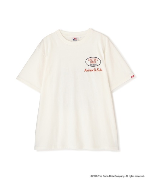「AVIREX」 半袖Tシャツ 2XL ブラック メンズ_画像2