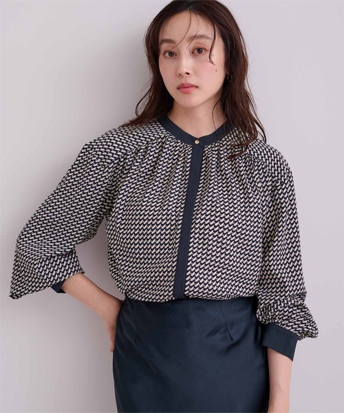 「ur's」 長袖ブラウス M ブラック レディース_画像3