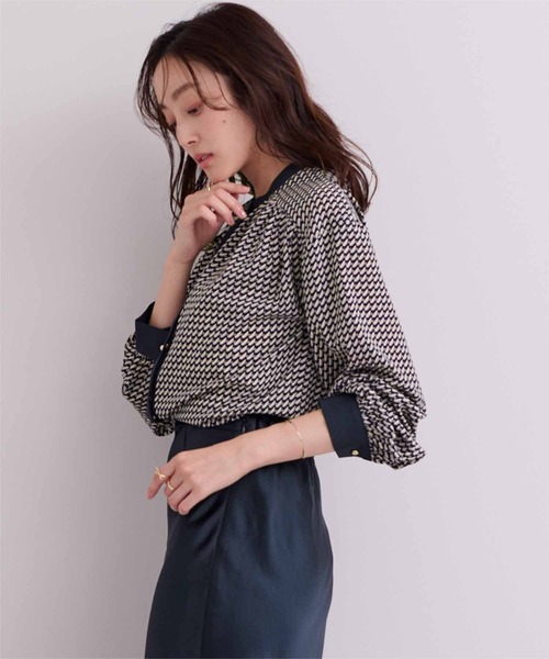 「ur's」 長袖ブラウス M ブラック レディース_画像5