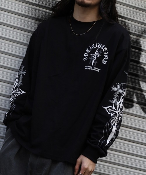BIKE STAR（バイクスター） tシャツ クロスプリントロンT メンズ