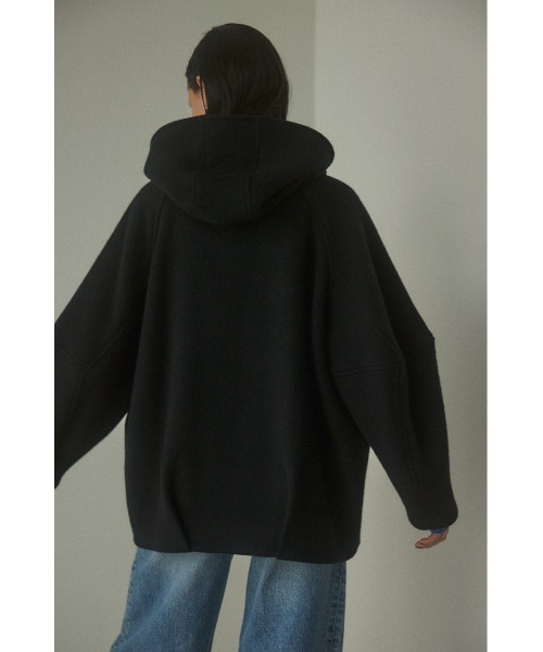 「BLACK BY MOUSSY」 ピーコート FREE ライトベージュ レディース_画像5