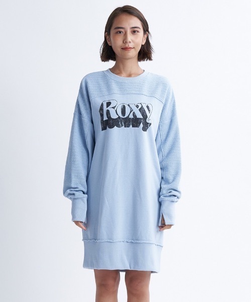 「ROXY」 スウェットカットソー MEDIUM グレー レディース_画像4