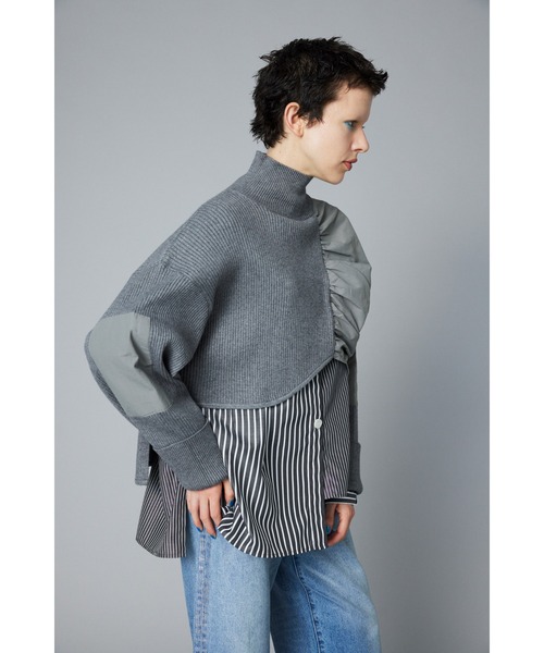 「HeRIN.CYE」 長袖ニット FREE グレー レディース_4