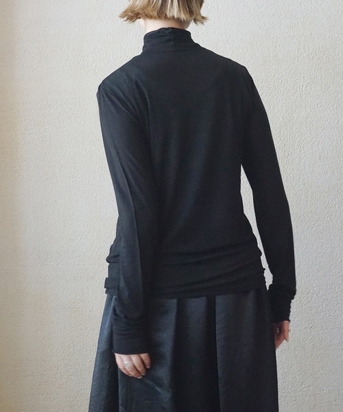 「JOURNAL STANDARD LUXE」 長袖カットソー FREE ブラック レディース_画像3