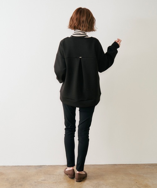 「Emma Taylor」 長袖カットソー FREE ネイビー レディース_画像4