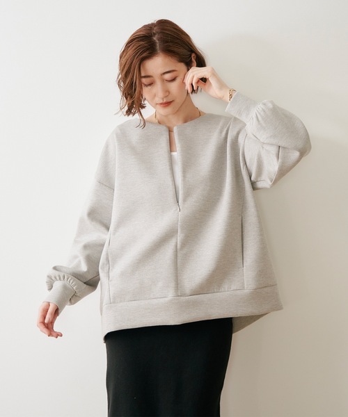 「Emma Taylor」 長袖カットソー FREE ネイビー レディース_画像8