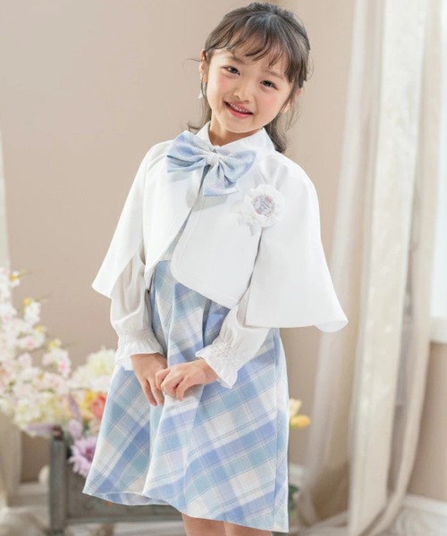 キャサリンコテージ　卒園式　入学式　女の子 フォーマル　130cm 送料無料入学式 女の子 スーツ セーラー衿 子供服 アンサンブル 女児