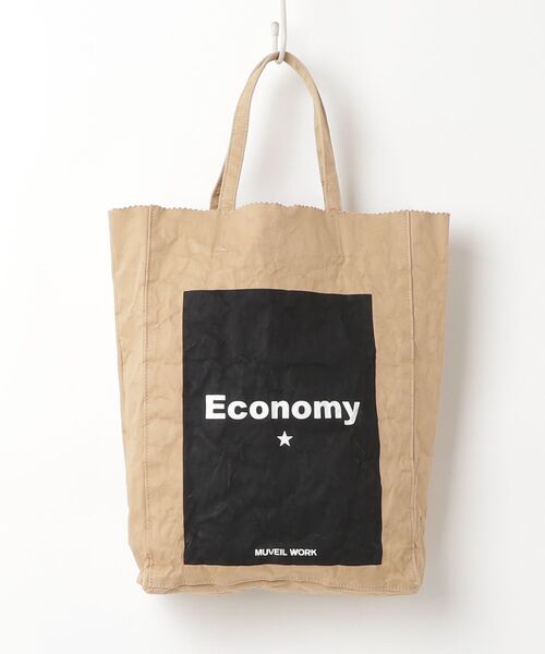 「MUVEIL WORK」 ハンドバッグ - ベージュ レディース_画像2