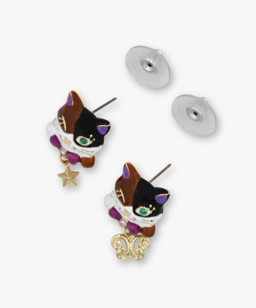ANNA SUI（アナスイ） ピアス 三毛ティティモチーフ ピアス レディース
