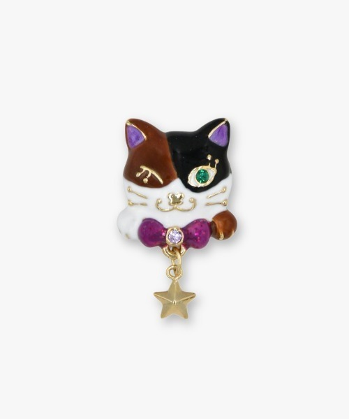 ANNA SUI（アナスイ） ピアス 三毛ティティモチーフ ピアス レディース