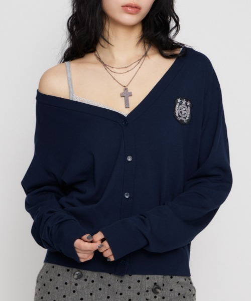 laguagem WAPPEN LIGHT カーディガン LAGUA GEM（ラグアジェム） カーディガン WAPPEN LIGHT カーディガン