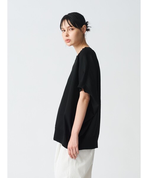 ベスト ジレ mizuiro ind コクーンワイドベスト レディースの画像