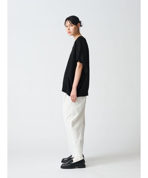 ベスト ジレ mizuiro ind コクーンワイドベスト レディースの画像