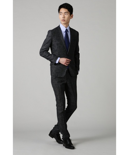 「HIGH STREET」 スラックス L ブラック メンズ_画像4