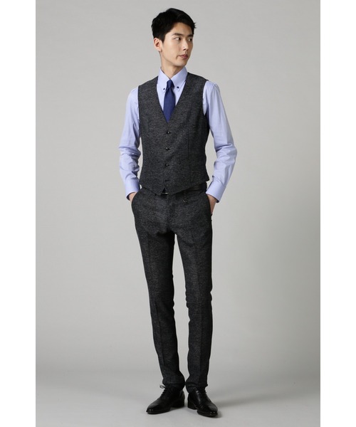 「HIGH STREET」 スラックス L ブラック メンズ_画像6
