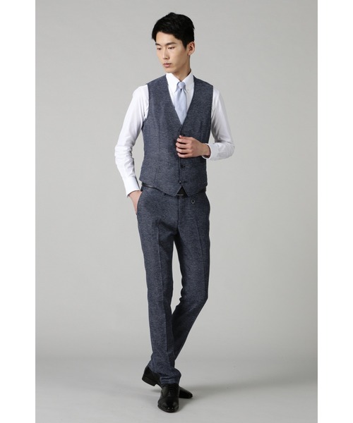 「HIGH STREET」 スラックス L ブラック メンズ_画像9