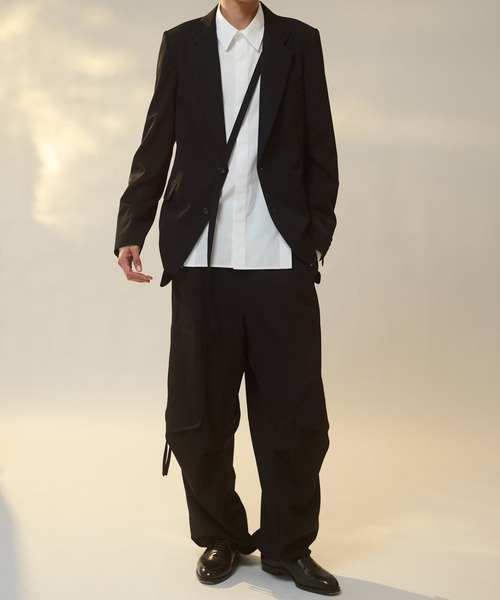 【希少品・美品】ujoh ウジョー　ノーカラージャケット　ジレ　セット　サイズ2 UJOH（ウジョー） コート アウター 「UJOH/ウジョー」「STUDIOUS別注