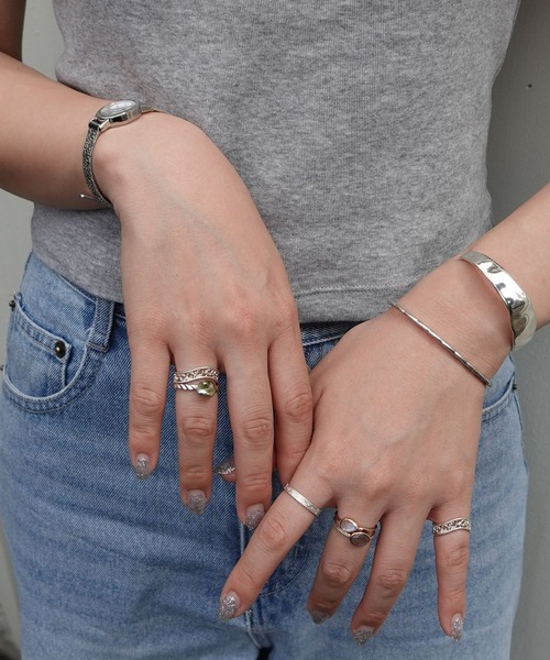 agete（アガット） 指輪 リング ラブラドライトリング「Colors Ring