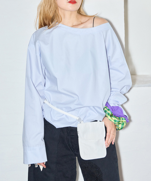 CITYSHOP ブラウス CITYSHOP（シティショップ） ブラウス シャツ CHINTS LONG SLEEVE