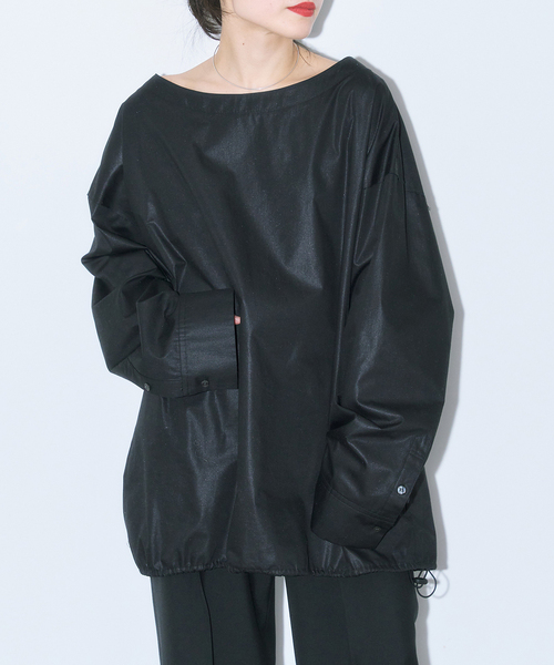 CITYSHOP（シティショップ） ブラウス シャツ CHINTS LONG SLEEVE