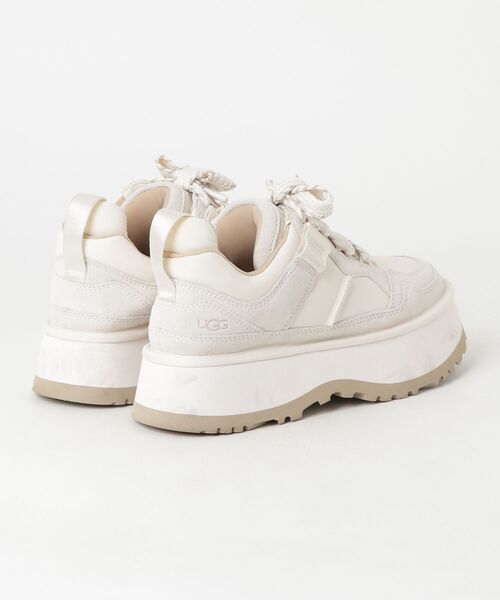 「UGG」 ローカットスニーカー 25 アイボリー レディースの画像