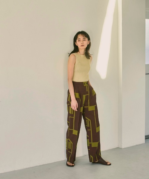 「TODAYFUL」 パンツ 36inch ブラウン レディースの画像