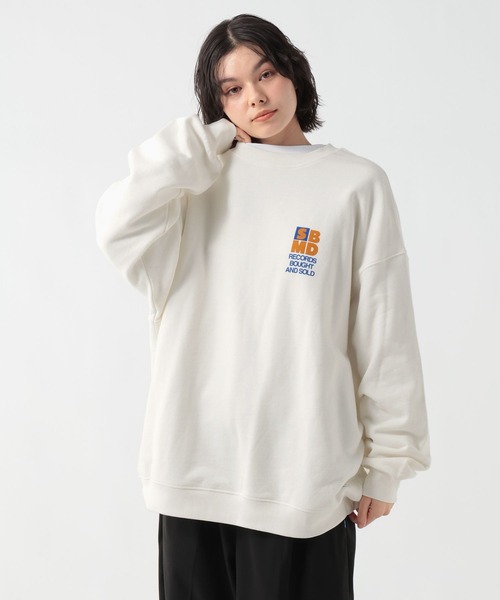 「GEORGE'S」 スウェットカットソー MEDIUM ライトグレー メンズ_画像5