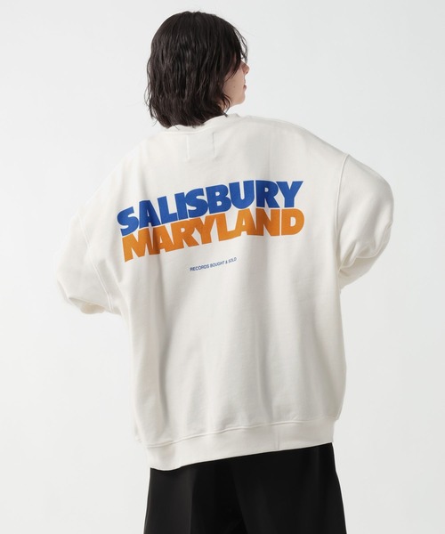 「GEORGE'S」 スウェットカットソー MEDIUM ライトグレー メンズ_画像6