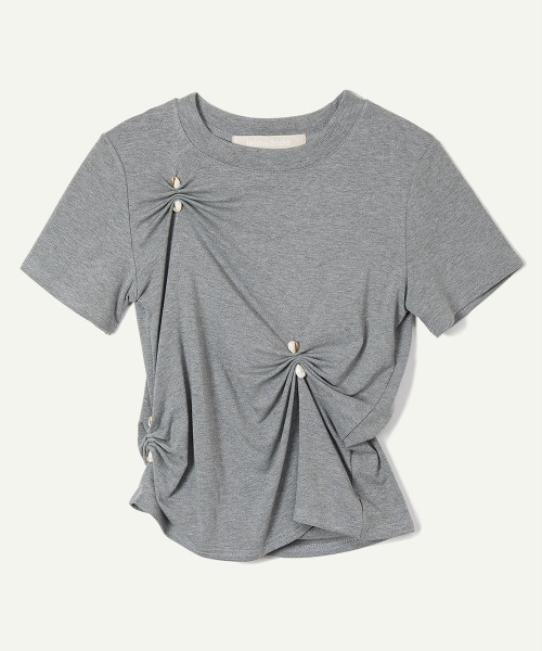 leinwande（ラインヴァンド） tシャツ 「leinwande」26SS新作 Stone