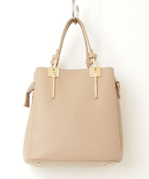HUNDRED 「HUNDRED」 2WAYバッグ ONE SIZE ベージュ レディース