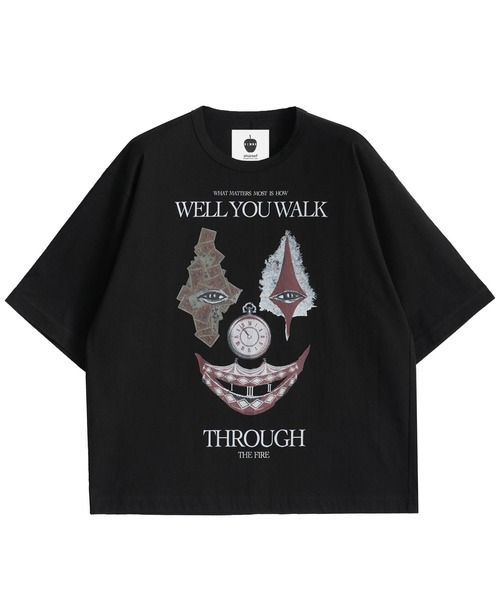 「SHAREEF」 半袖Tシャツ 1 ホワイト メンズ_画像2