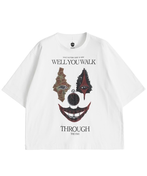 「SHAREEF」 半袖Tシャツ 1 ホワイト メンズ_画像5