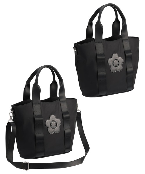 ⭐専用☆MARY QUANT 中綿ナイロンデイジー2wayバック デイジーセパレート 2WAYトート（ブラック） | MARY QUANT ONLINE SHOP
